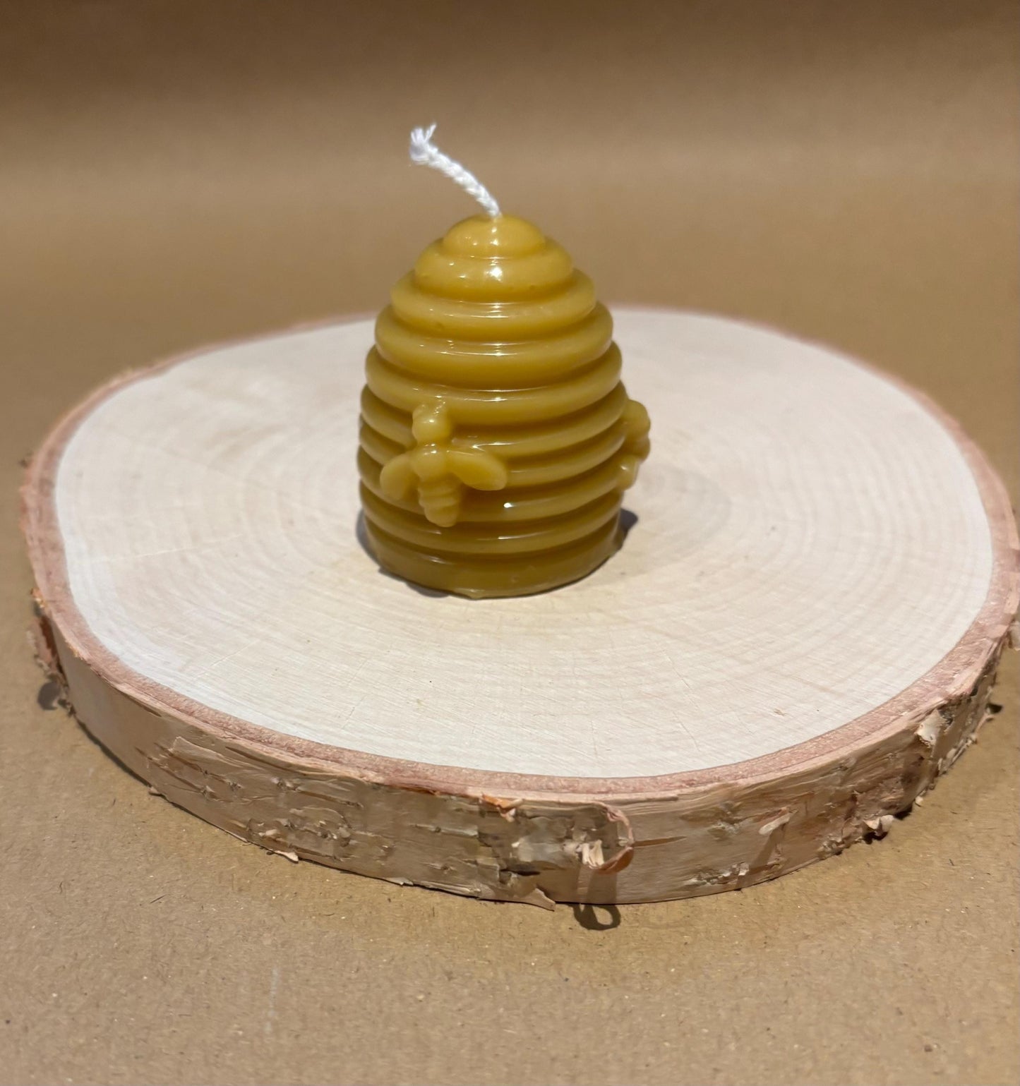 Handmade 100% Beeswax melt and Beehive candle | Beeswax melt and Skep