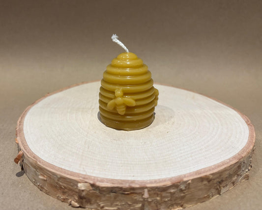 Handmade Beehive Beeswax Candle