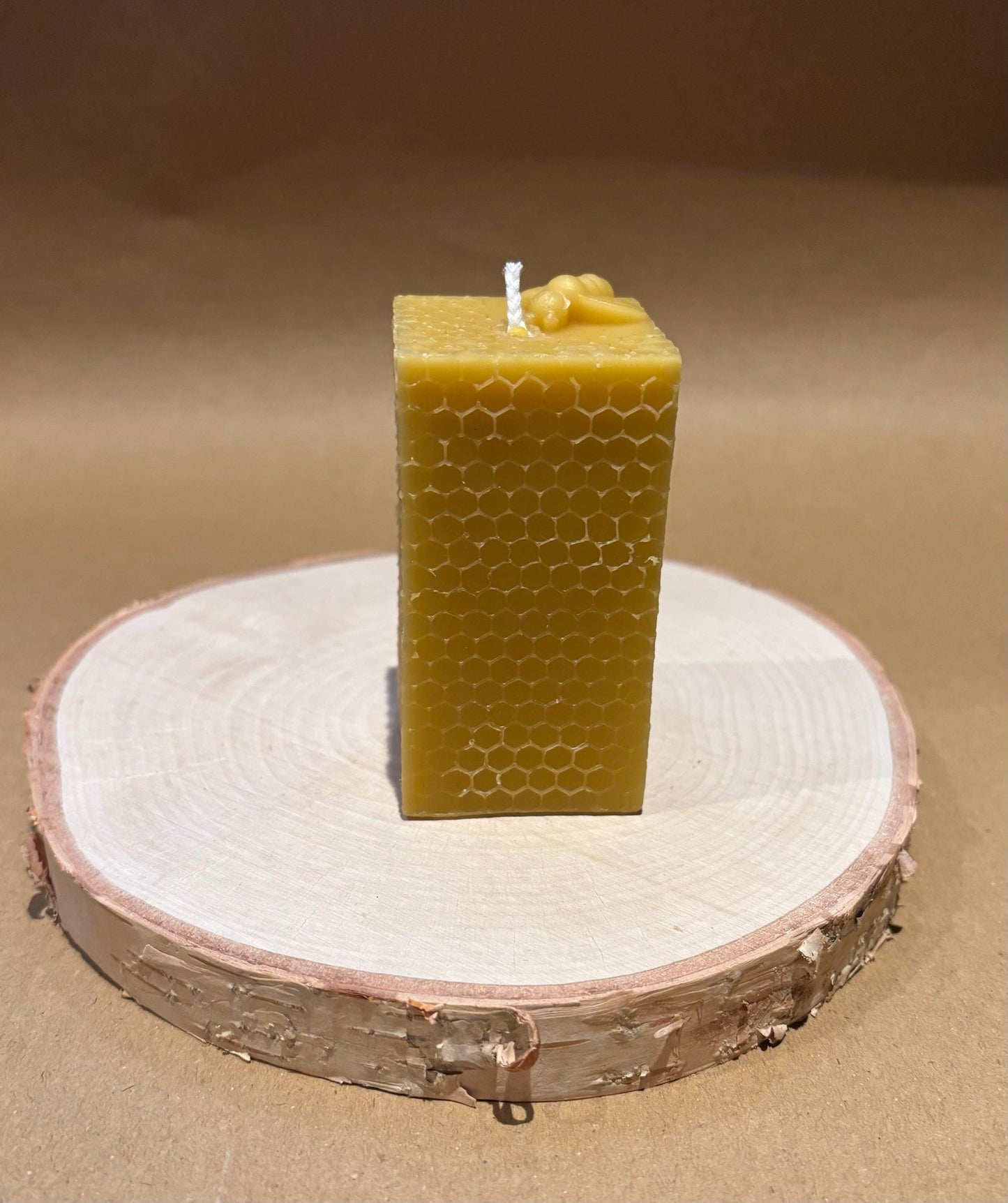 Handmade Beeswax Pillar Candle Set (3 Pillar Candles)