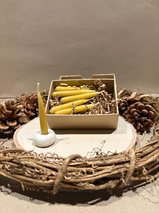 100% Beeswax 20minute Meditation Candles