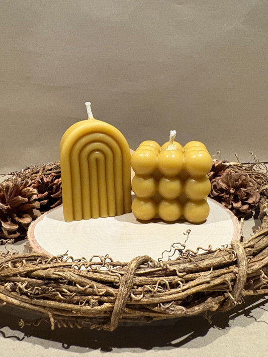 100% Pure Beeswax Candle Bundle