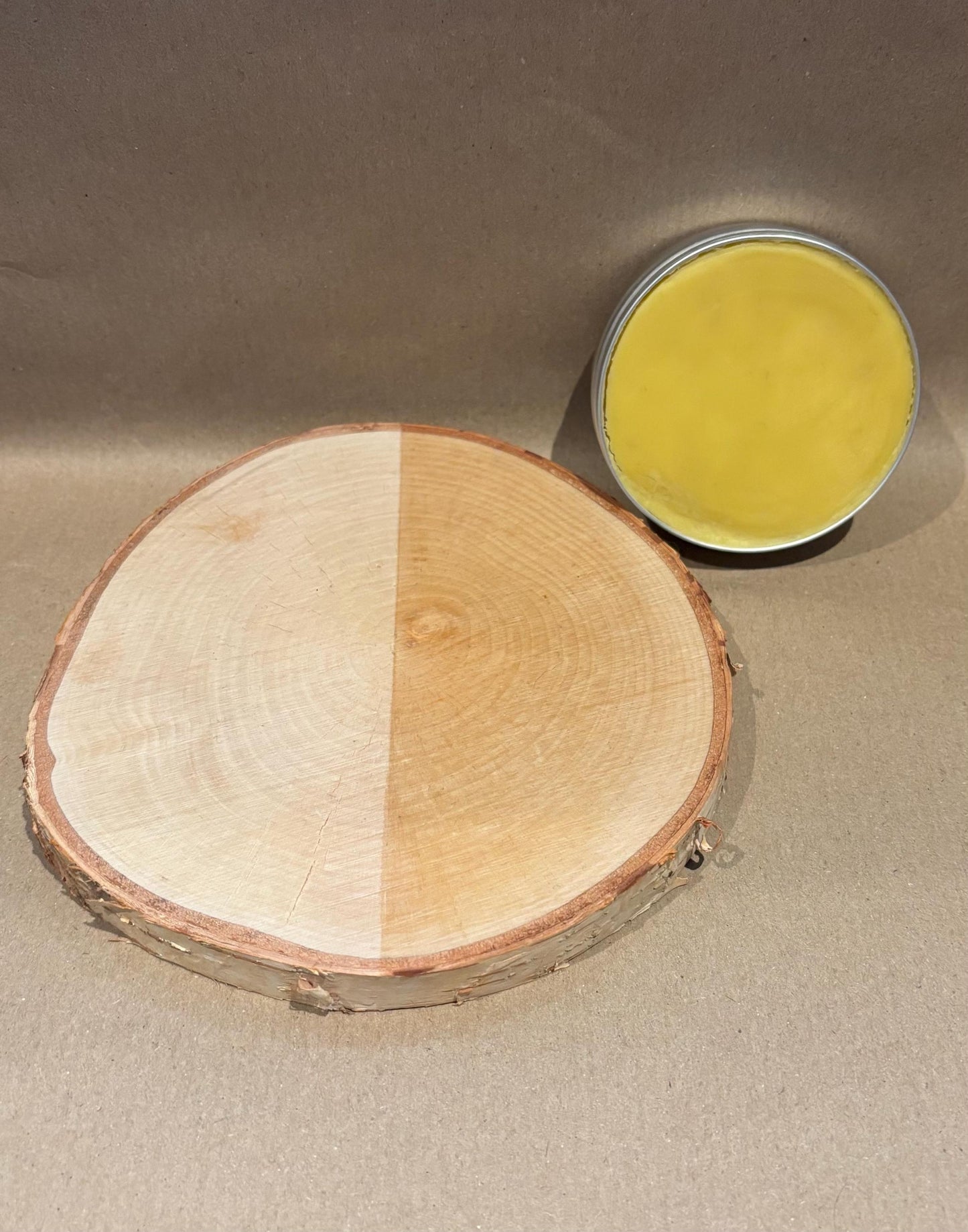 Natural Beeswax Wood Wax - 120g