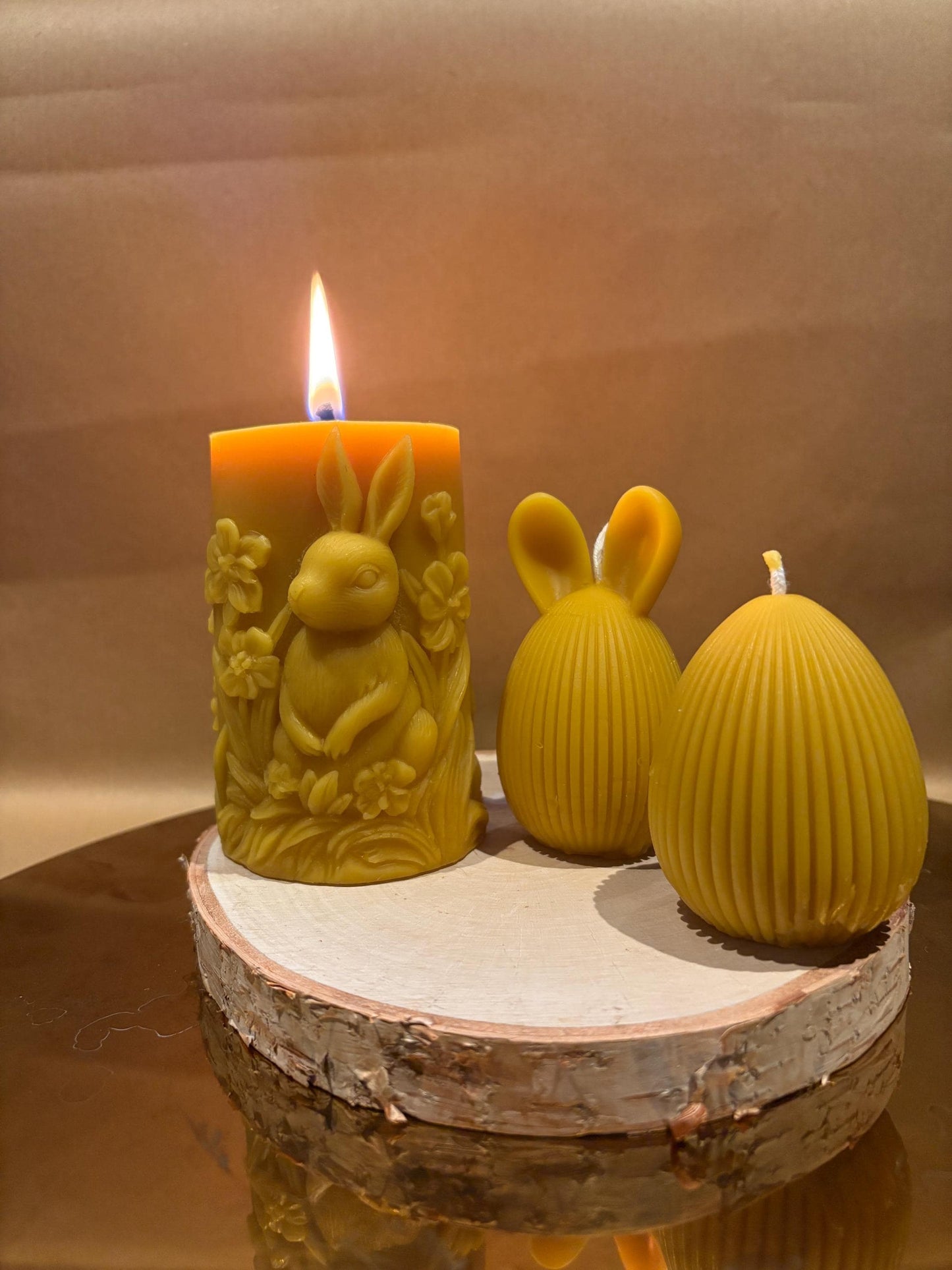 Easter Candle Sets 100% Beeswax– Choose Your Favorite Bundle