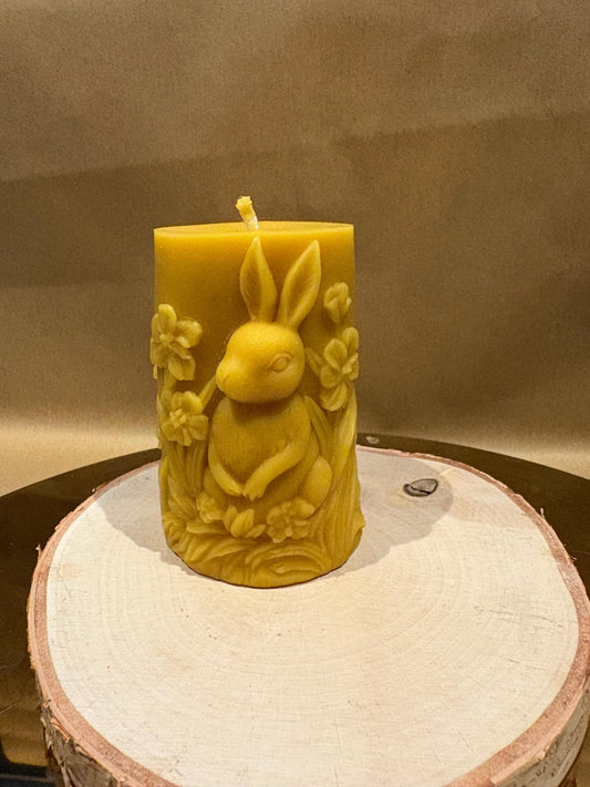 Easter Beeswax Candle Bundle – A Variety of Springtime Charm