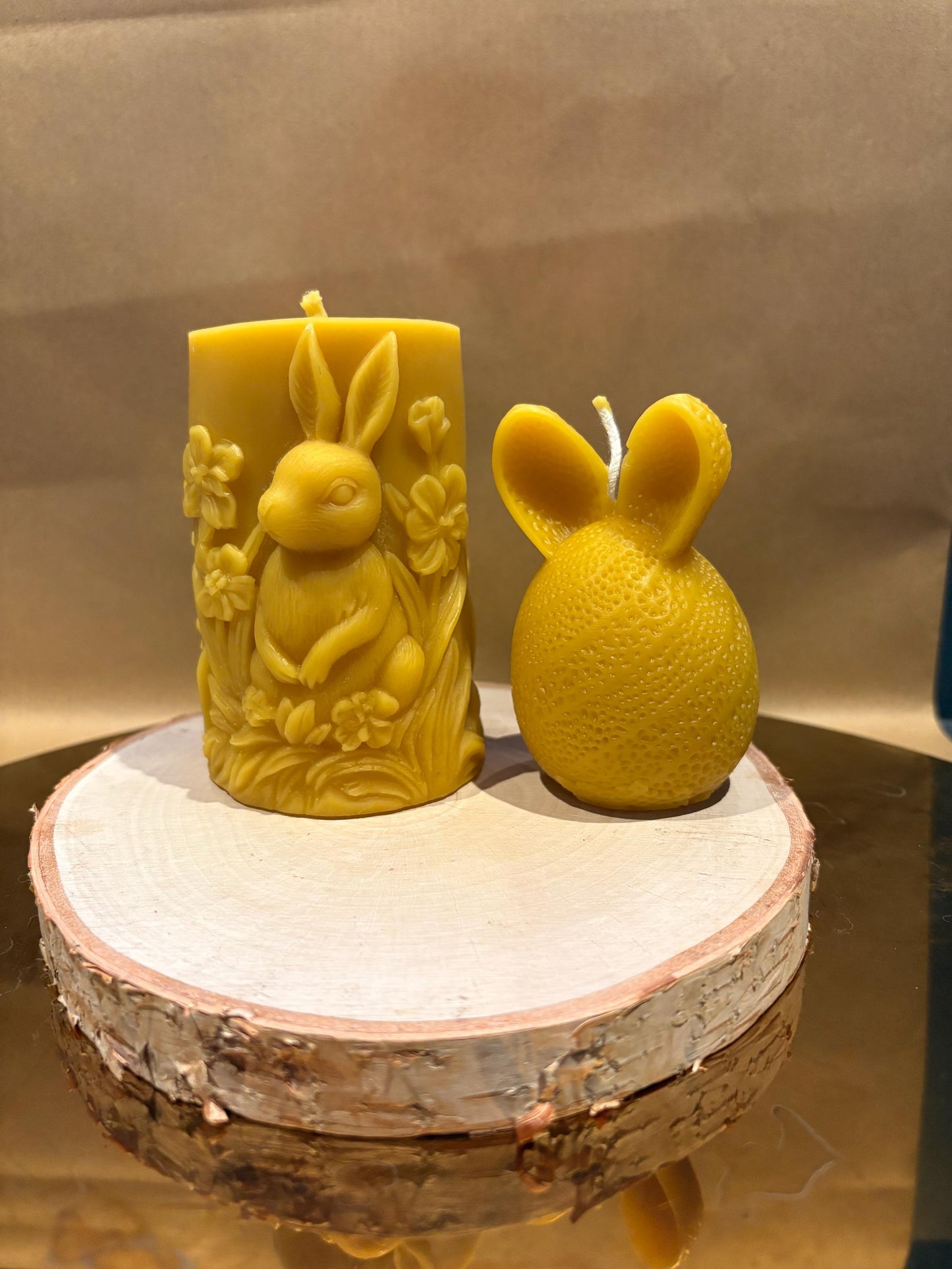 Easter Beeswax Candle Bundle – A Variety of Springtime Charm