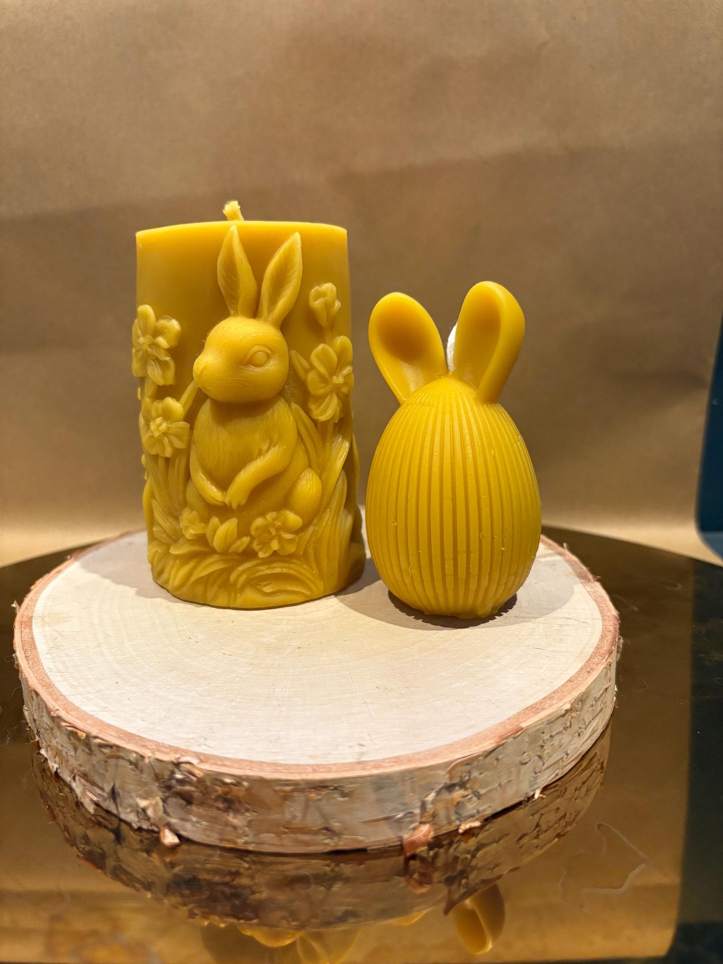 Easter Beeswax Candle Bundle – A Variety of Springtime Charm