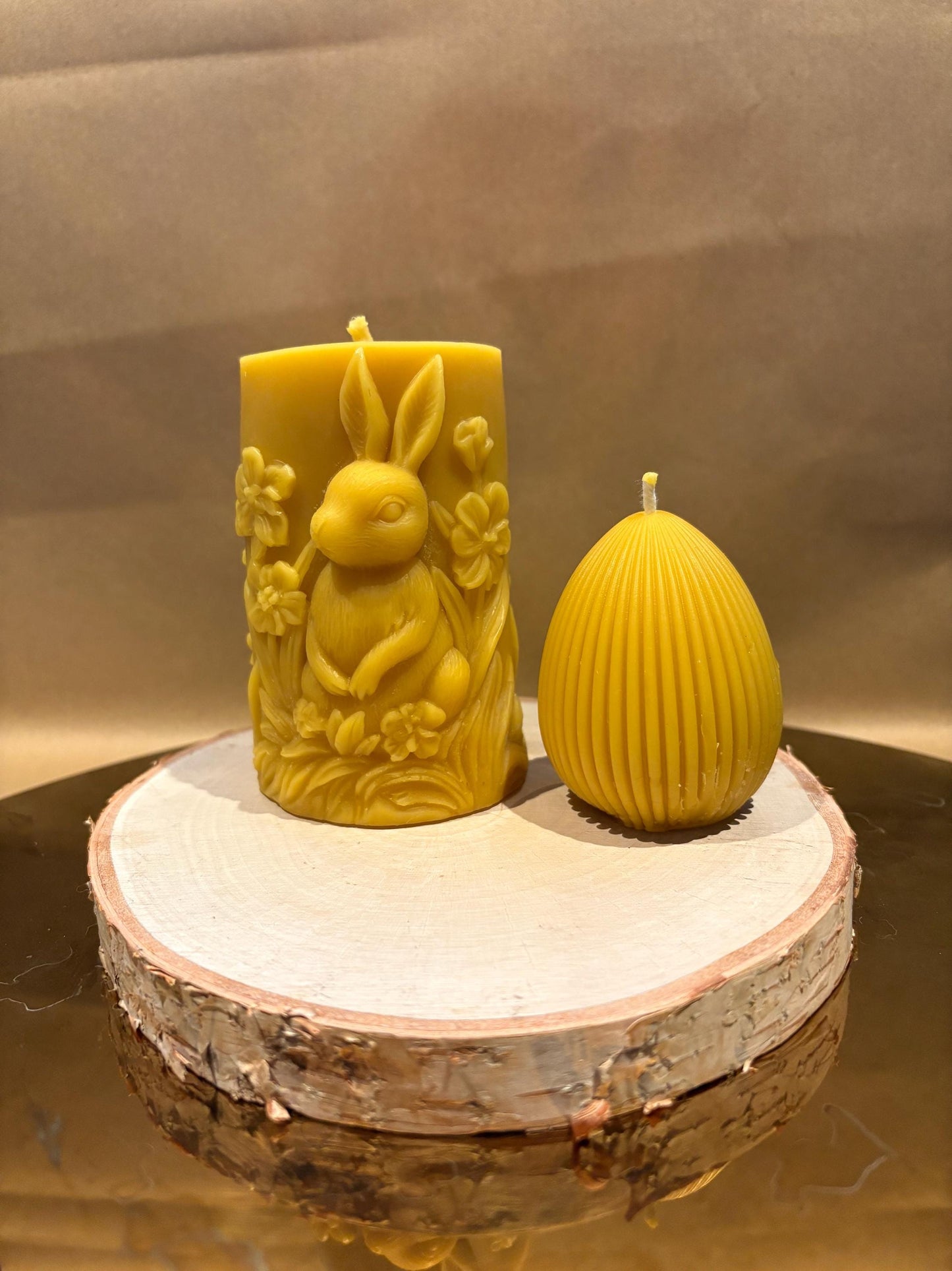 Easter Beeswax Candle Bundle – A Variety of Springtime Charm