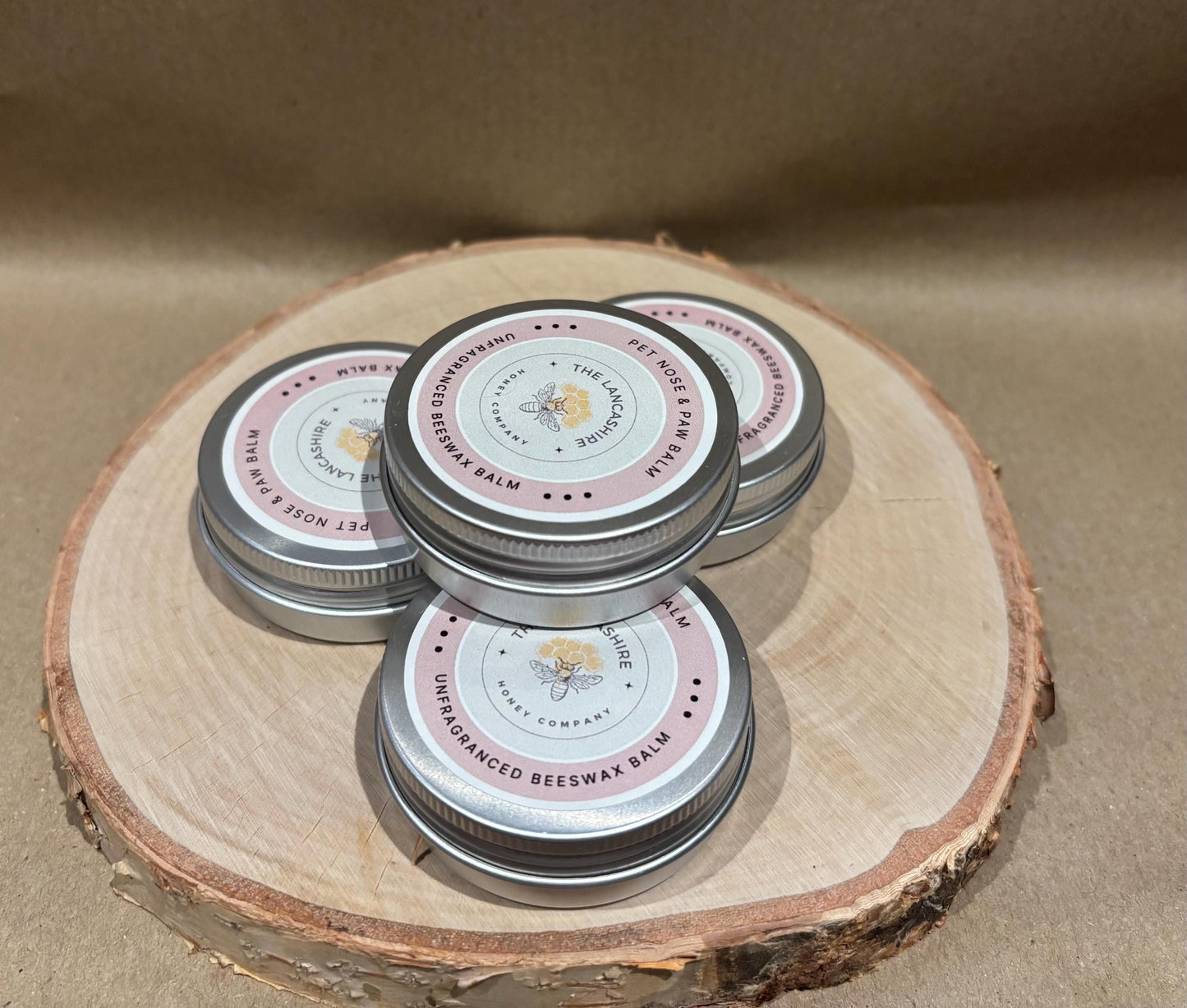 All-Natural Beeswax Dog Paw and Nose Balm - Travel-Size Relief & Protection