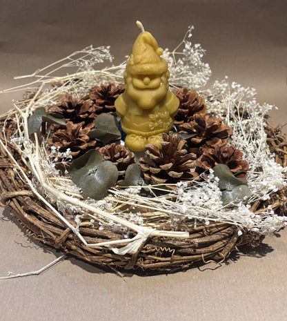 Handcrafted 100% Beeswax Christmas Candle Bundle