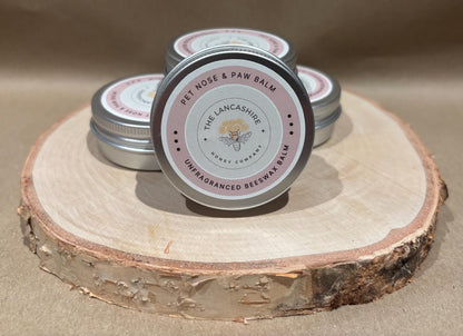 All-Natural Beeswax Dog Paw and Nose Balm - Travel-Size Relief & Protection