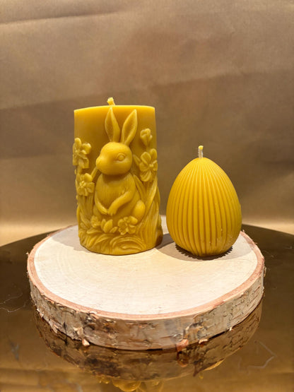 Easter Beeswax Candle Bundle – A Variety of Springtime Charm